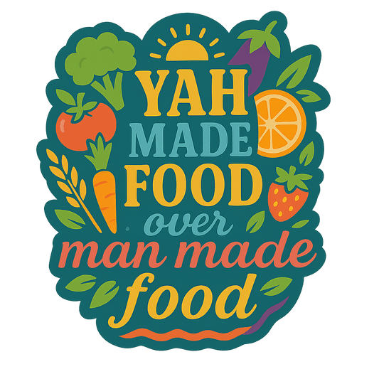 "YAH Made Food" Sticker – Eat What’s True